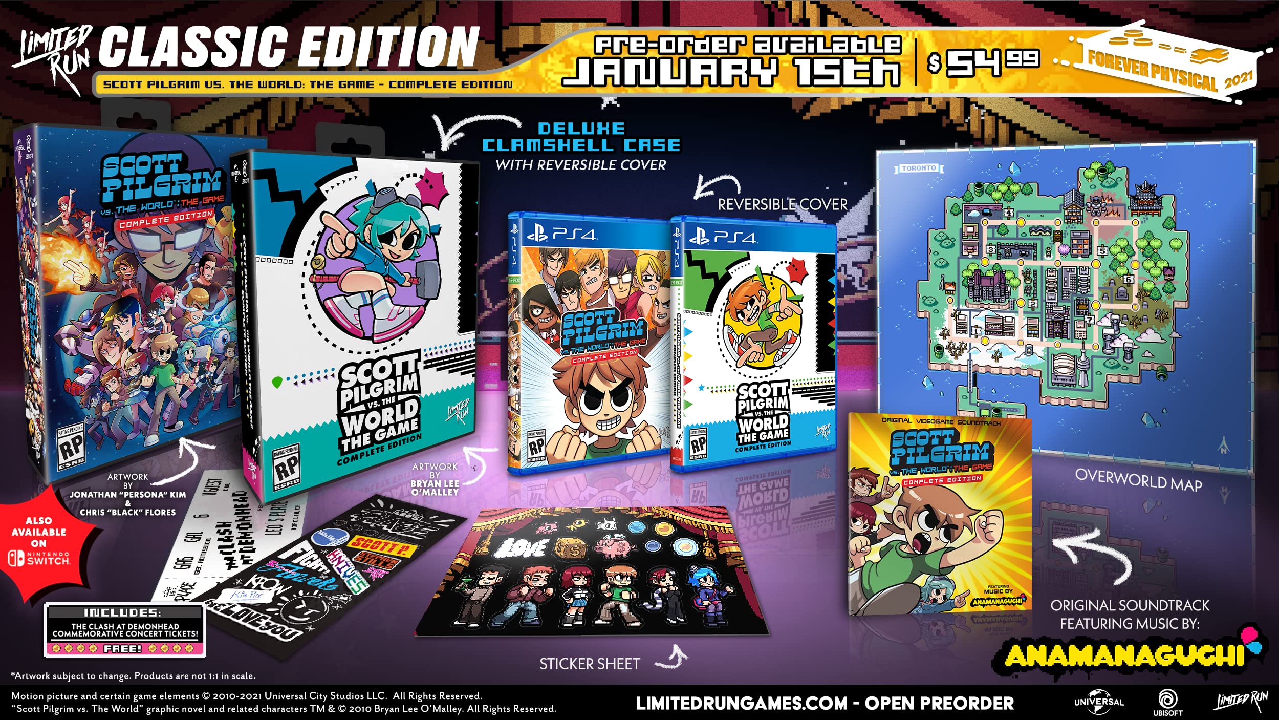 Amazon.co.jp: LIMITED RUN GAMES Scott Pilgrim Vs. The World: The